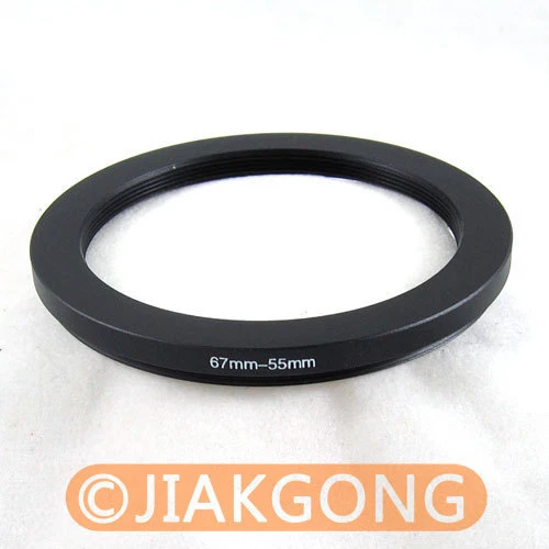 67mm-55mm 67-55 67 to 55 Step Down Ring Filter Adapter - Image 1 of 1