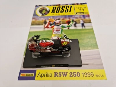 PANINI 1/18 Valentino Rossi Aprilia RSW250 Imola 1999 Moto Gp Motorrad Fahrrad - Bild 1 von 3