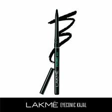 Lakme Eyeconic Black Kajal, Matte Kohl Liner in a Twist Up Pencil - Waterproof,