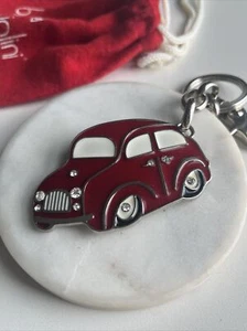 Braccialini Red Taxi Car Enamel Key Chain Bag Charm With Crystals in Bag C 1999 - Picture 1 of 10