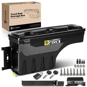 Caja de almacenamiento bloqueable caja de herramientas lado del conductor para Dodge Ram 1500 2500 3500 - Imagen 1 de 10