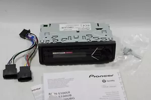 Pioneer Compact Car Stereo with USB, AUX and Bluetooth Connectivity (MVH-S100UB) - Picture 1 of 11