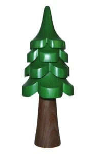 Dekoration Holzbaum Fichte bunt Höhe 25cm NEU Baum Fichte Erzgebirge Holz Wald - Bild 1 von 1