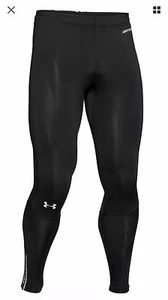 NWT $75 Men Under Armour Reflective Active Leggings Compression Black S Dri Fit - Bild 1 von 8