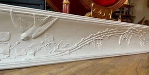 Stucco - zartes authentisches Jugendstil Stuckgesims 109-218 aus Stuckgips - Bild 1 von 12