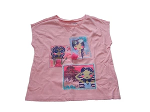 NWT Gymboree Girls Shirt Size 8 Sleeveless Multicolor Postcard Design - Picture 1 of 4