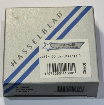 Hasselblad Camera B60 Bay 60 UV Sky Multi-coated Filter 41608 in box - Image 1 of 3