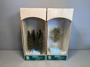 Anita Decor | Birke 15cm & 5 Tannen 13cm | Handmade Neu mit OVP Modellbau | #1 - Bild 1 von 3