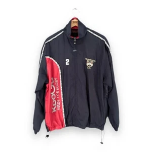 Mens Kooga Navy Blue Zip Up Wellingborough Rugby RFC Training Jacket Size Small - Picture 1 of 6