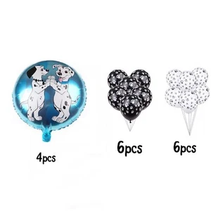 Dalmatians 101 16pcs Foil/Latex Balloons. - Picture 1 of 3