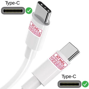 USB C Kabel Anschlusskabel weiß für Dell Thunderbolt Dock WD19DCS Dockingstation - Zdjęcie 1 z 6