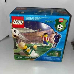 LEGO Sports Soccer 3401 Shoot 'n Score NUOVO! Pallone giocatore portiere bersaglio da campo - Foto 1 di 2