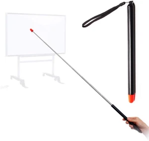 Telescopic Teachers Pointer,Teaching Pointer Stick for Classroom,Metal Hand Retr - Picture 1 of 7