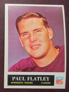 1965 Philadelphia Paul Flatley (Vikings du Minnesota) #106 EX - Photo 1 sur 2