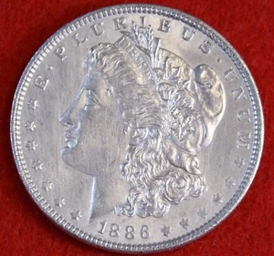 1886-P Morgan Liberty Dollar 90% Silver Uncirculated Coin MG555 - Picture 1 of 2