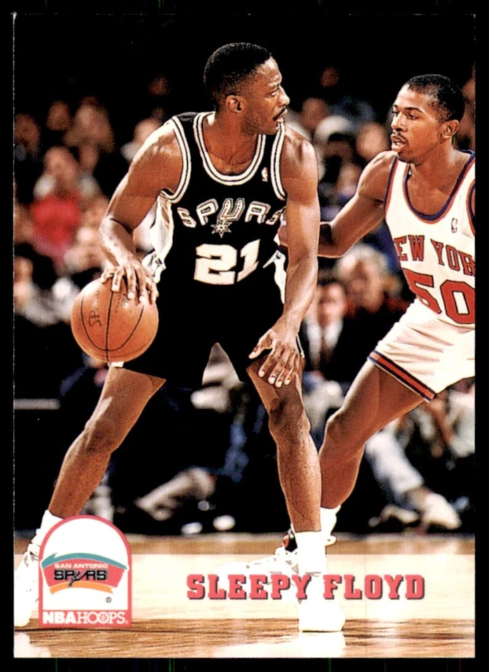 1993-94 NBA Hoops Sleepy Floyd A Basketball Cards #404 - Image 1 of 2