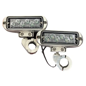 Whelen Professional 500 Series LED Lights for Harley Davidson Motorcycle (PAIR) - Picture 1 of 10