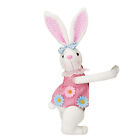 Easter Bunny Curtain Doll Holding Buckle Decoration Cartoon Rabbit Doll Home Dec