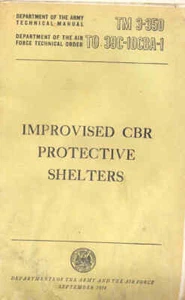 TM3-350 Improvised CBR Protective Shelters Repair Maintenance Operators book USA - Picture 1 of 1
