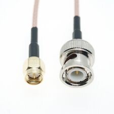 RG316 SMA Male Plug to BNC Male RF Pigtail Jumper Caxial Cable 10/20/50/100cm