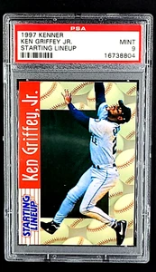 1997 Kenner Starting Line Up SLU Ken Griffey Jr. HOF PSA 9 Only 16 Graded Higher - Picture 1 of 11