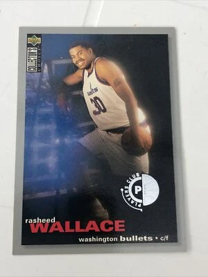 1995-96 Collector’ Choice Players Club Rasheed Wallace Rookie #239 - Image 1 of 2