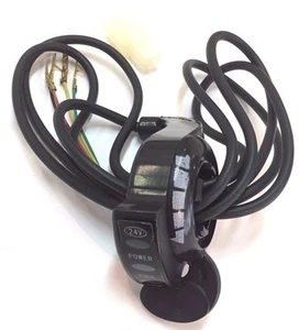 24V VOLT RAZOR THUMB THROTTLE W/ LED INDICATOR LIGHTS 4 WIRE E200 E300 X-250 - Picture 1 of 1