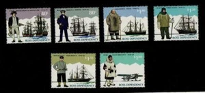 ROSS DEPENDENCY 1996 SG32-37 ANTARCTIC EXPLORERS SET MNH - Bild 1 von 1