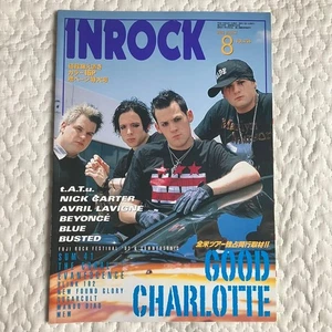Inrock Magazine Aug 2003 Good Charlotte Cover Avril Lavigne Feature - Foto 1 di 7
