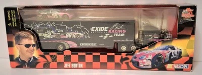 Racing Champions Jeff Burton Exide 1:64 Transporter Hauler 10th Anniversary - Image 1 of 4