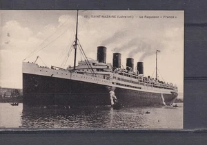 BARCO FRANCÉS "FRANCIA", c1930 ppc., sin usar. - Imagen 1 de 1