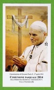 santino-holy card Image Pieuse Papa Giovanni Paolo ll - Picture 1 of 1