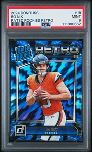 Donruss 19 BO NIX 2024 clasificación novato retro radiocontrol como nuevo PSA 9 - Imagen 1 de 3
