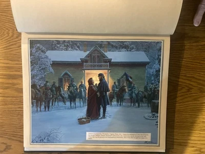 Álbum de recortes de la Guerra Civil Mort Kunstler 24 impresiones de calendario bellamente montado en libro Foto 1 de 4