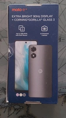 Motorola Moto E Moto e14 Smartphone 6.6" 2/64 GB Android Grafite - Immagine 1 di 2