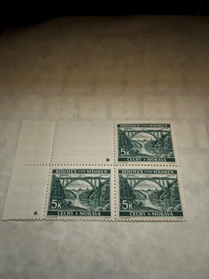 Bohemia and Moravia, 1940,Sc# 44+45 - Image 1 of 2