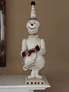 Sharon Andrews ESC Trading Great Balls of Snow Christmas Snowman All I Want... - Bild 1 von 6