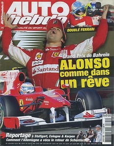 AUTO HEBDO n°1744 17/03/2010 GP BAHREIN VW GOLF R & SCIROCCO R - Imagen 1 de 1