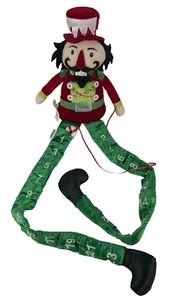 Pier 1 Imports Nutcracker Advent Calendar 41” Christmas Plush Shelf Sitter New - Picture 1 of 8
