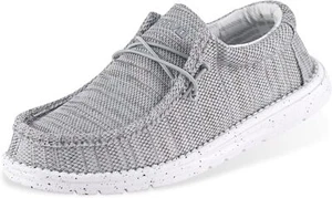 ASITVO Men's Wide Loafers & Slip-ons|Big Size Casual Slip on Walking Shoes|Width - Picture 1 of 24