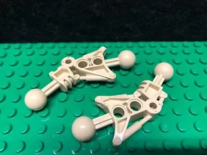 BIONICLE LEGO Brand Toa gamba 32482 marrone chiaro (coppia) - Foto 1 di 2