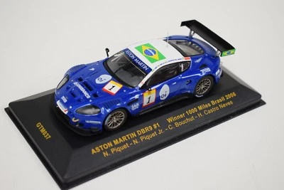 1/43 IXO Aston Martin DBR9  car #1 ,Winner of the 2006 1000 km of Brazil  GTM037 - Image 1 of 4
