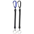 Set Of 2,Anti-Lost Spring Coil Lanyard Rope Spearfishing Parts Scuba