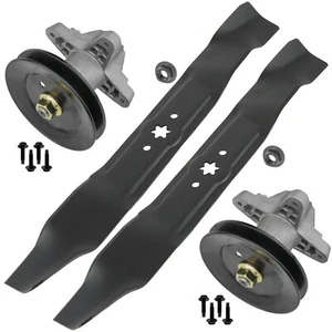 Deck Spindle Pulley Blade For White Outdoor LT1650 ZT-17 ZT-42 Lawn Tractor 42" - Picture 1 of 8