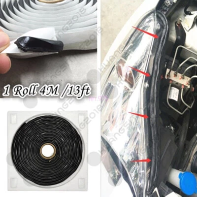 4M Butyl Rubber Glue For Headlight Sealant Retrofit Reseal headlamps windshield - Image 1 of 4