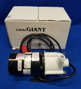 Little Giant Pump 580503 1/25 Hp Polypropylene Magnetic Drive Pump 115V 1/2" Fpt - Picture 1 of 4