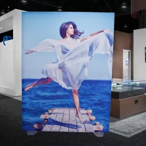 4' x 6' LED Display Board Grafik Banner Leuchtkasten Werbung Display Ständer - Bild 1 von 20