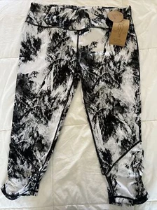 LYNX CAPRI LEGGINGS XL/ White And Black - Picture 1 of 6