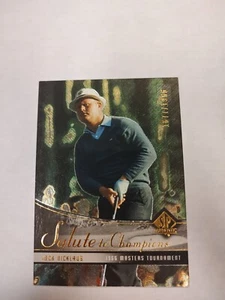 2004 Sp Authentic Salute To Champions Jack Nicklaus #66 /1966 (PWE) - Picture 1 of 2