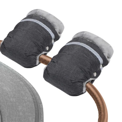 Kinderwagenhandsack Kinderwagenhandschuhe Kinderwagen Handmuff Handwärmer WinterDH - Bild 1 von 4